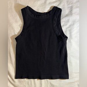 Classic Black Sleeveless Top